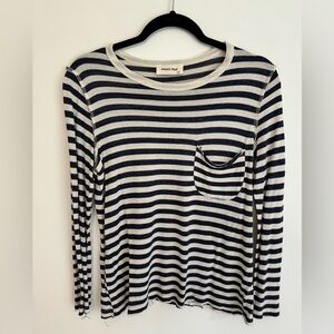 Happy Dayz stripped long sleeve - Small